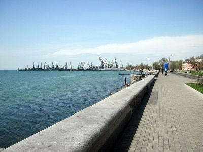 Залив, Приморская площадь, Бердянск