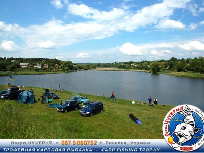 озеро Цукерня, с. Якушинцы, Винницкий р-н, Винницкая область